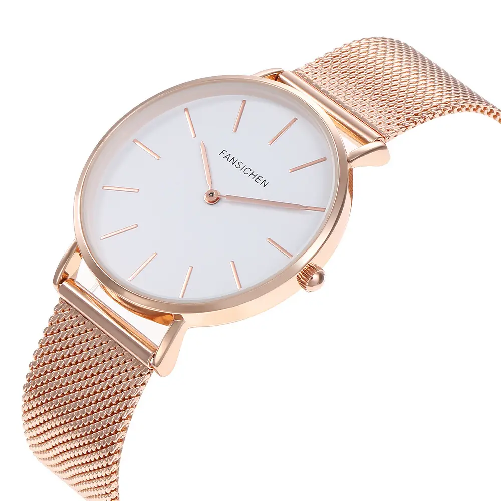 Rosegold Women's Quartz Watch with Milan Design — feature 5