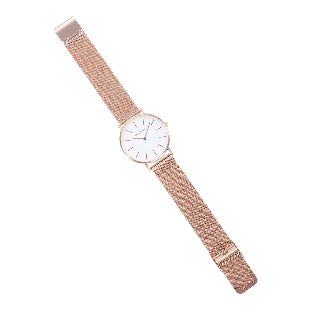 Rosegold Women's Quartz Watch with Milan Design — feature 7