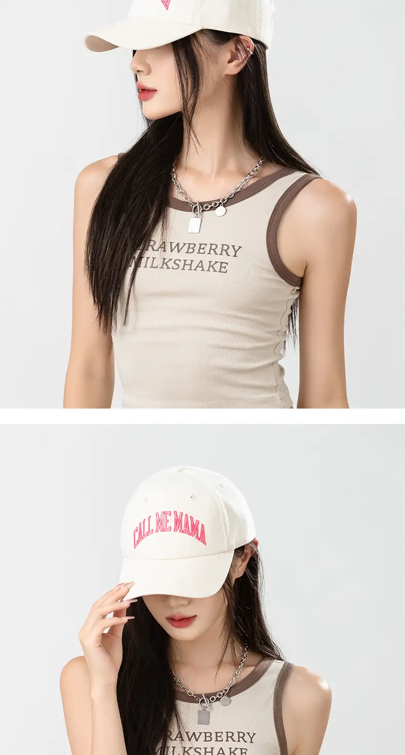 Korean Letter Embroidered Baseball Cap for Men Women Extra Large — feature 9