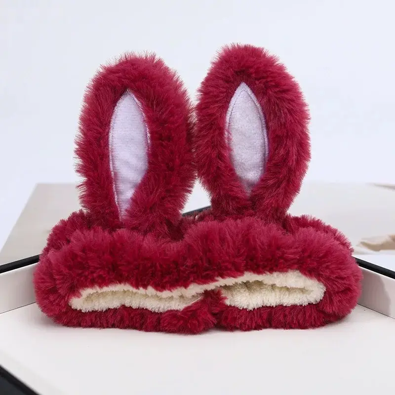 Pink Strawberry Bear Face Wash Headband for Women 2025 - Image 17