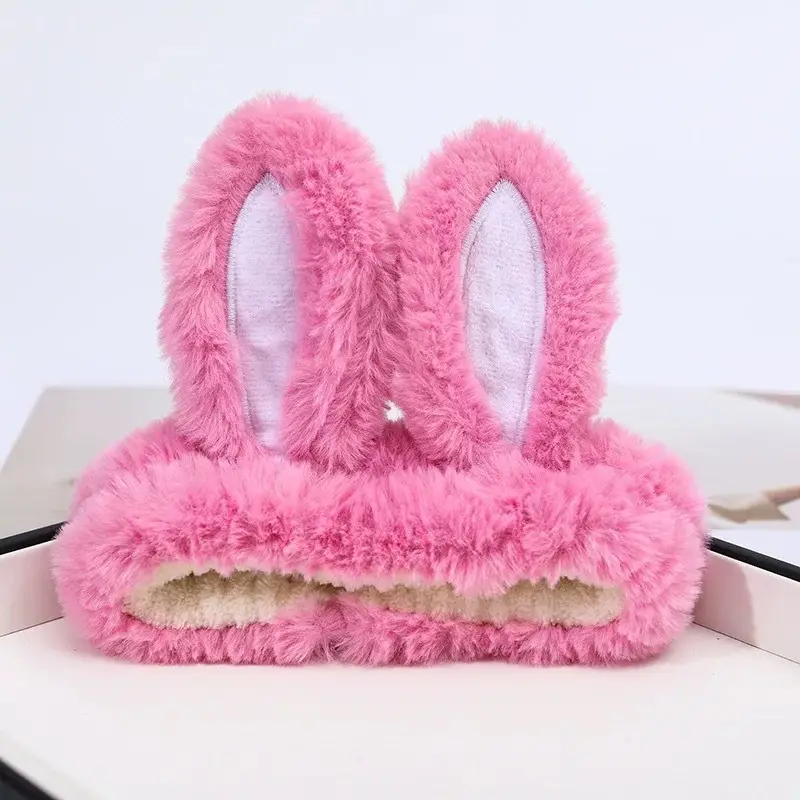 Pink Strawberry Bear Face Wash Headband for Women 2025 - Image 18