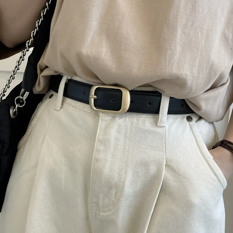 Women's Cowhide Belt for Jeans Casual Summer Wear - Image 6