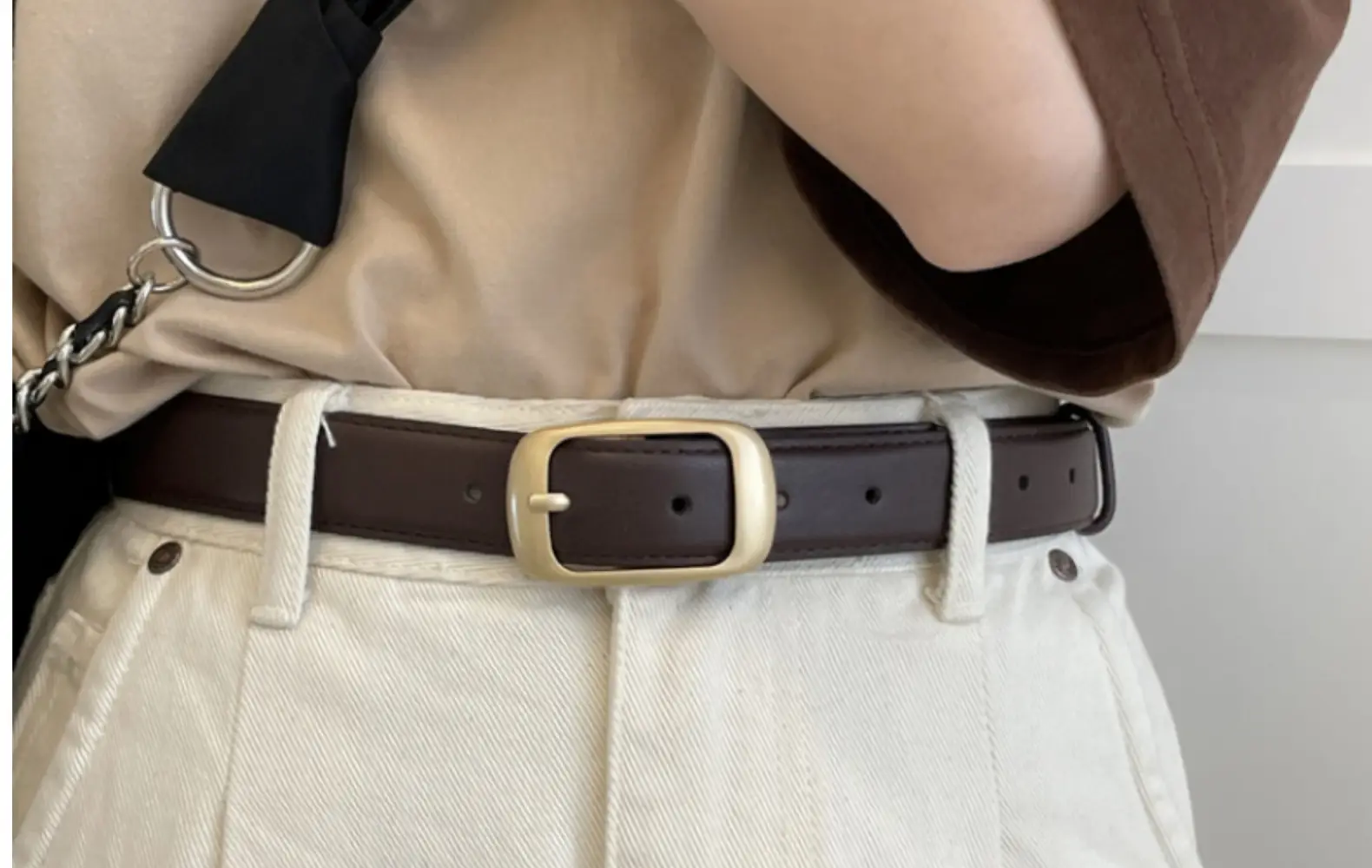 Women's Cowhide Belt for Jeans Casual Summer Wear β feature 2