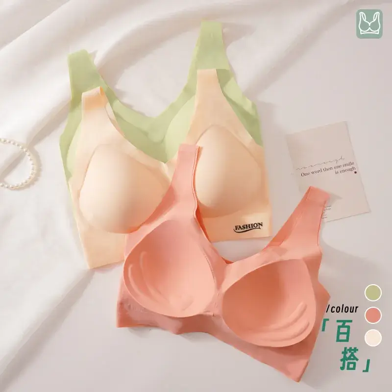 Women's Wireless Breathable Sports Bra Full Cup Design - Image 7