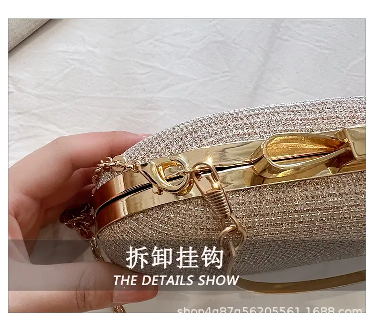 Pink Heart-Shaped Mini Chain Bag for Women — feature 5