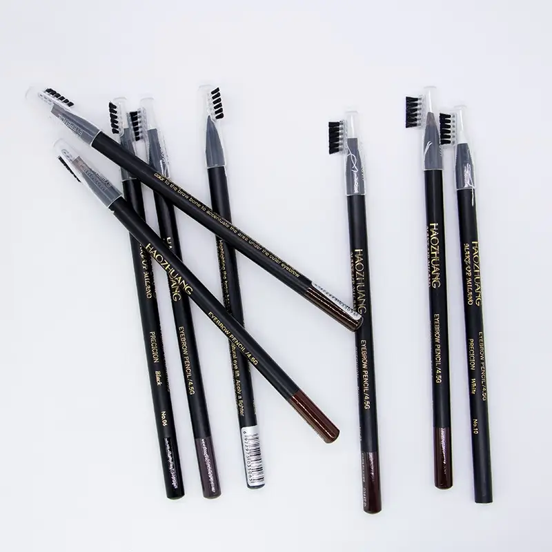 Hard Core Pull Line Fog Eyebrow Pencil Black Paper Pen