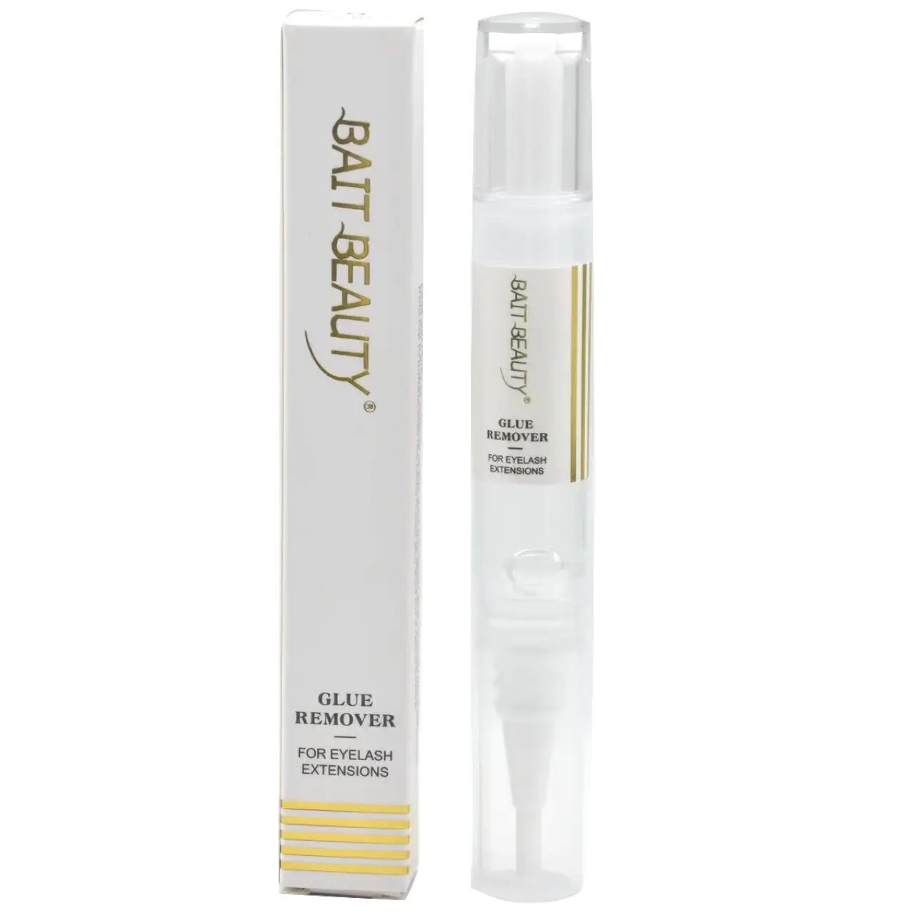 False Eyelash Glue Removal Pen 10ml Strawberry Flavored - Image 4