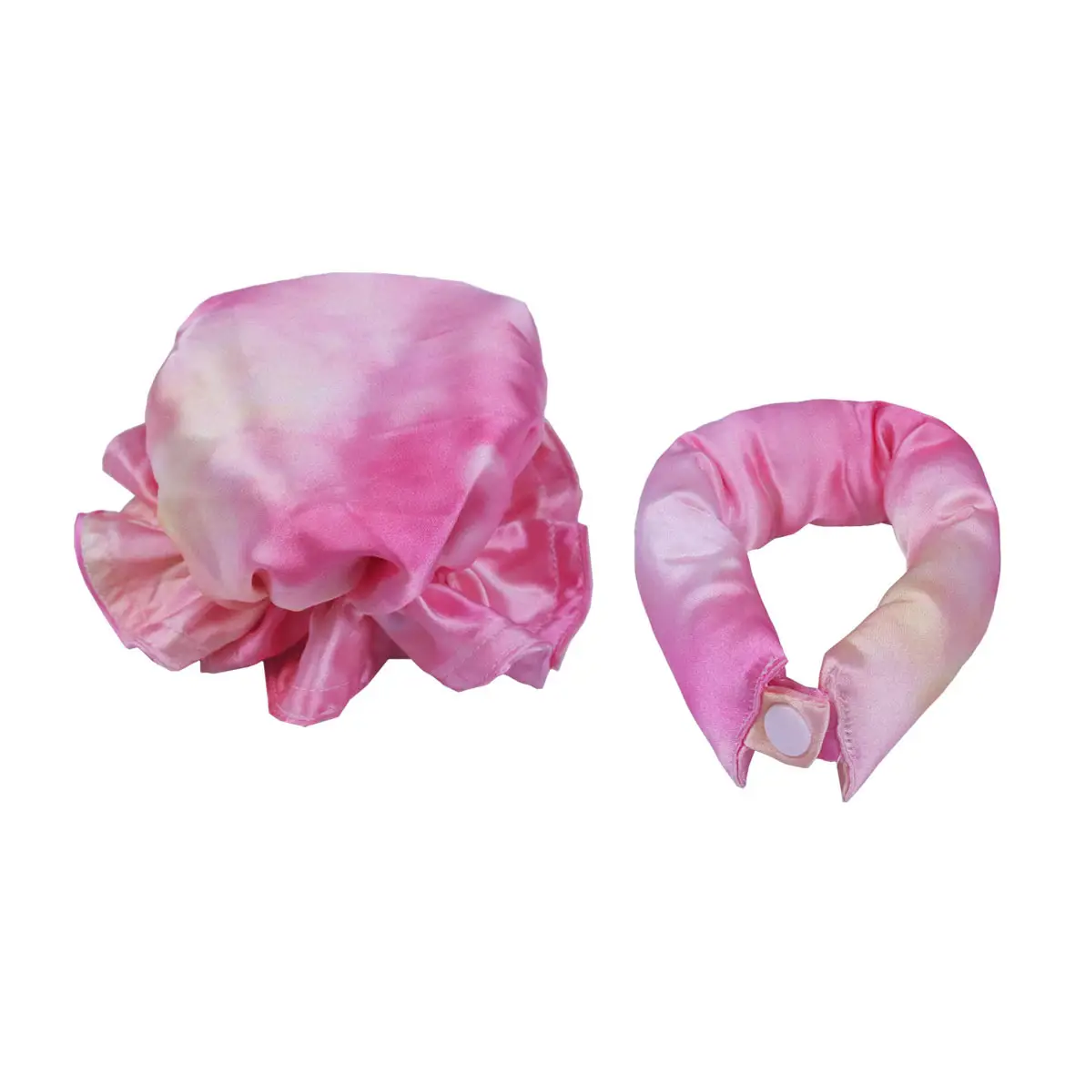pink orange (hair stick hair cover opp bag)