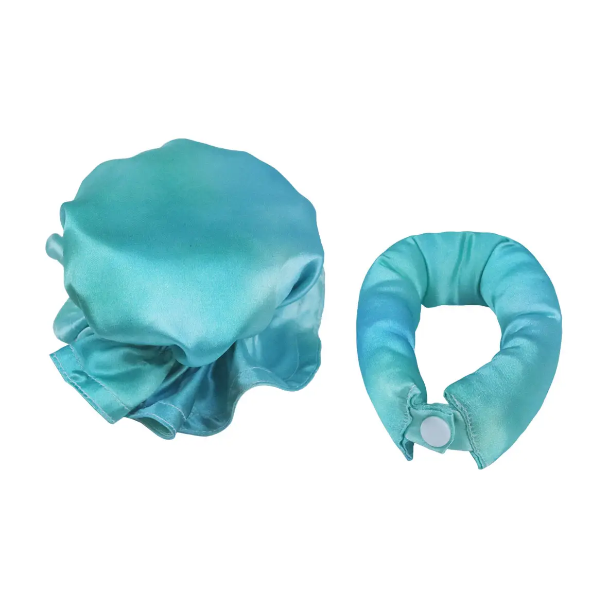light green blue (hair stick hair cover opp bag)