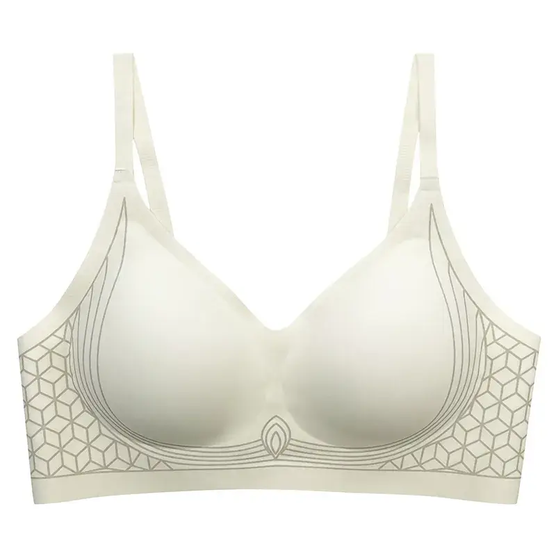 Soft Support Bra with Jelly Print Design - Image 10