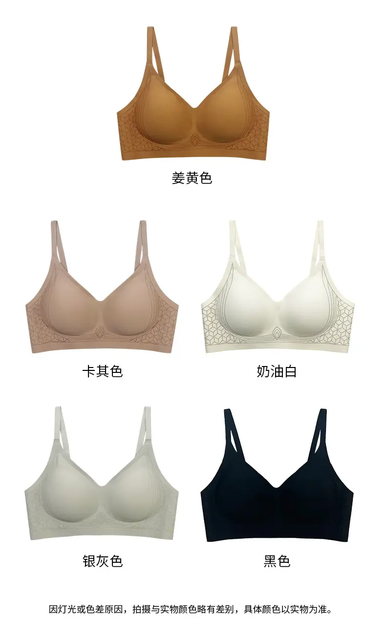 Soft Support Bra with Jelly Print Design — feature 12