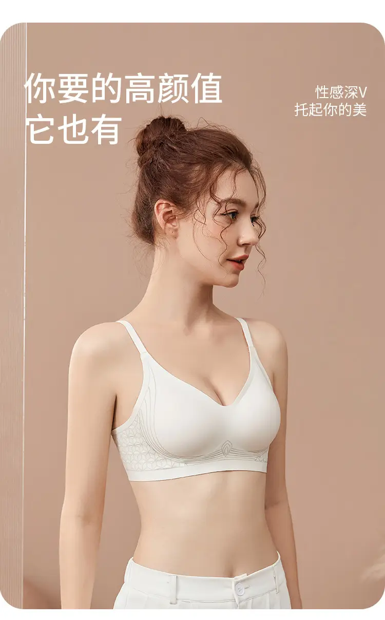 Soft Support Bra with Jelly Print Design — feature 3