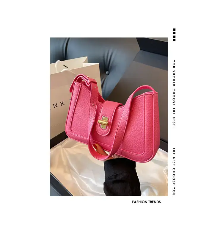 Women's tan square shoulder bag 2023 trendy — feature 3