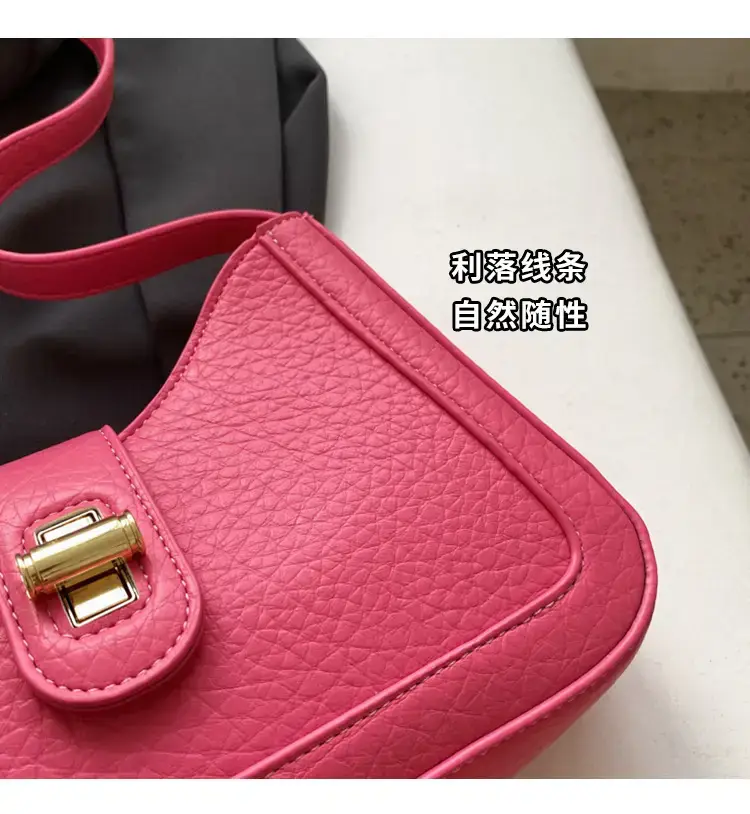 Women's tan square shoulder bag 2023 trendy — feature 7