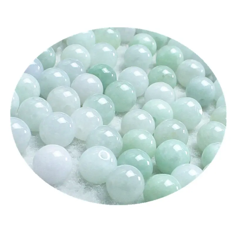 Myanmar Jade Ice Glutinous Beads diy Jewelry Accessories - Image 6