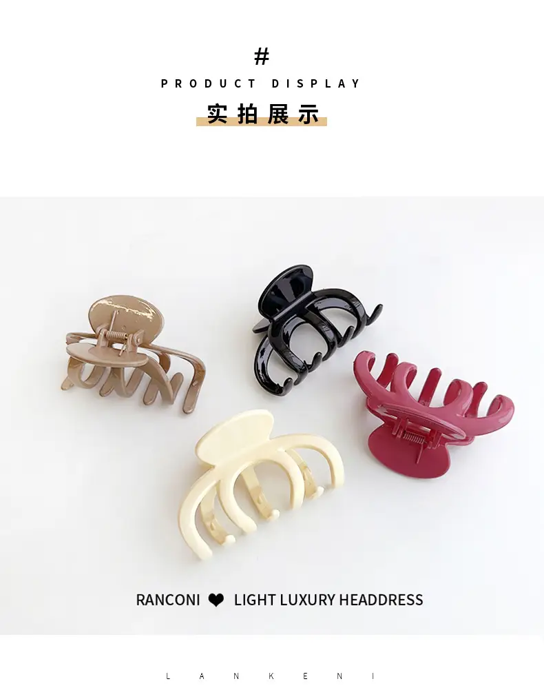 Retro Shark Clip Hair Grab for Women — feature 5