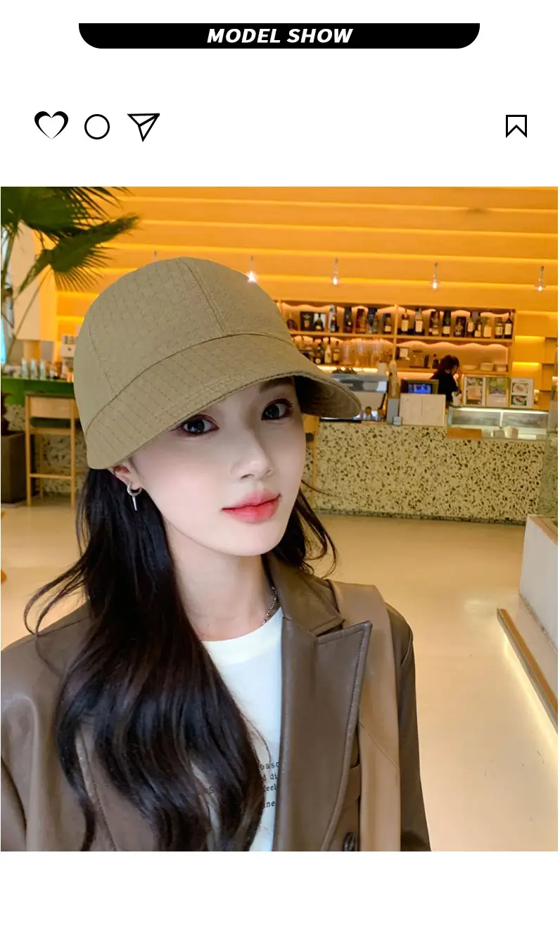 Women's White Wide Brim Sun Hat with Big Head Circumference — feature 24