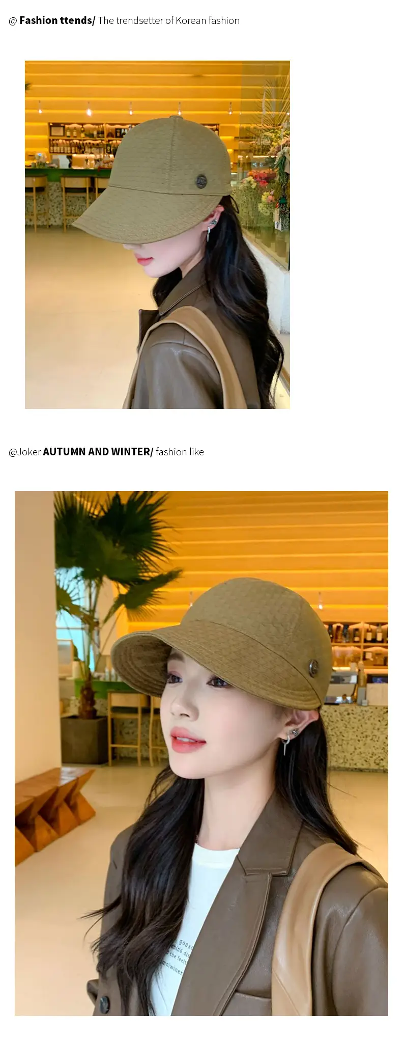 Women's White Wide Brim Sun Hat with Big Head Circumference — feature 25