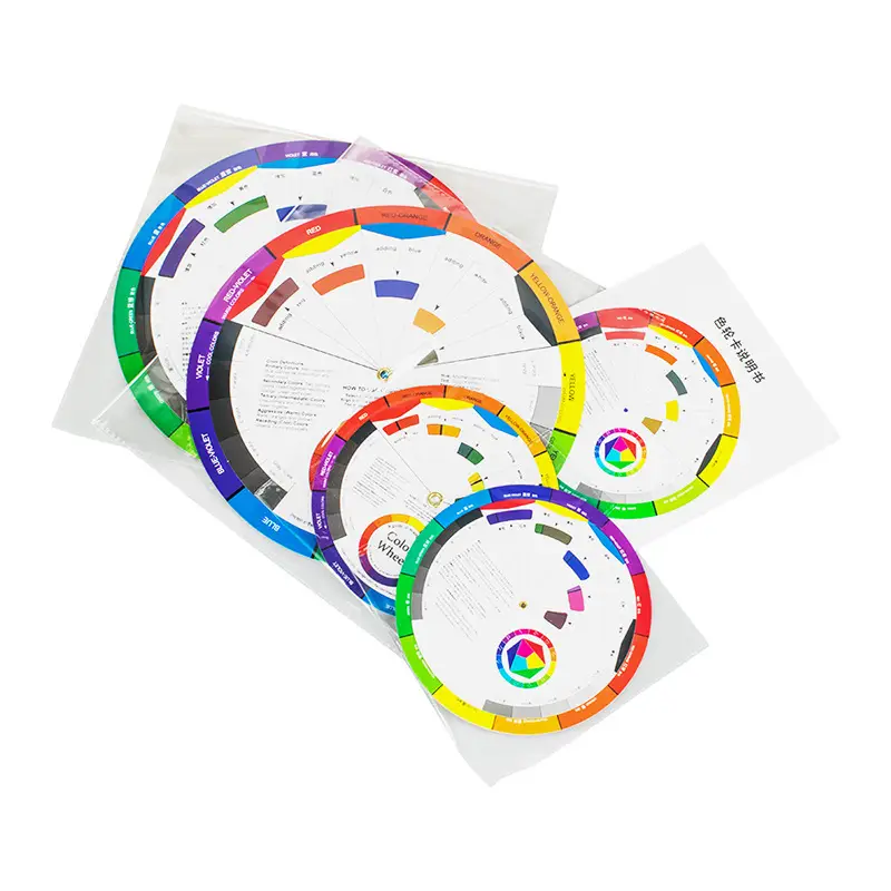 Rotatable Color Wheel Tattoo Pigment Card - Image 5