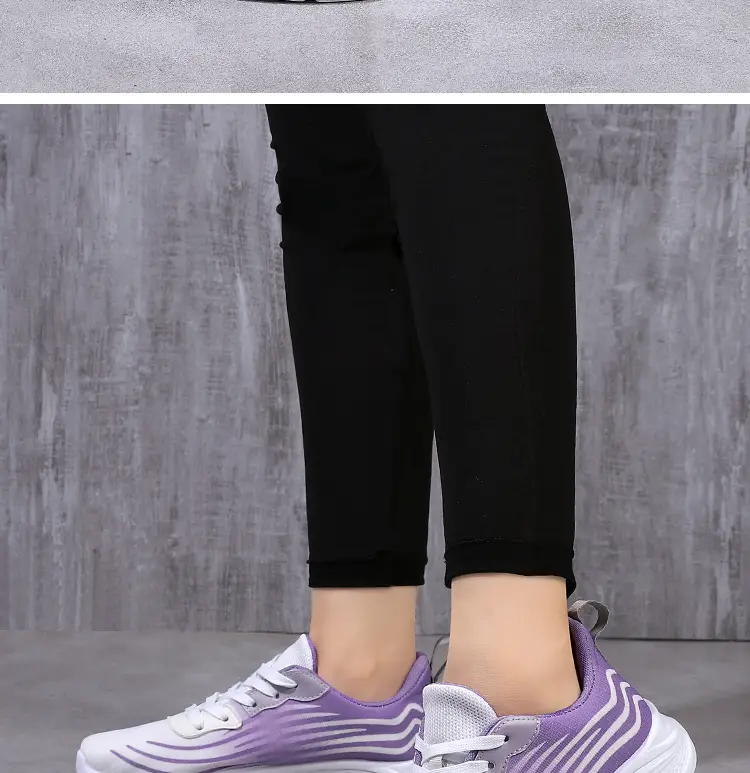 Women Purple Striped Running Shoes 2024 — feature 21
