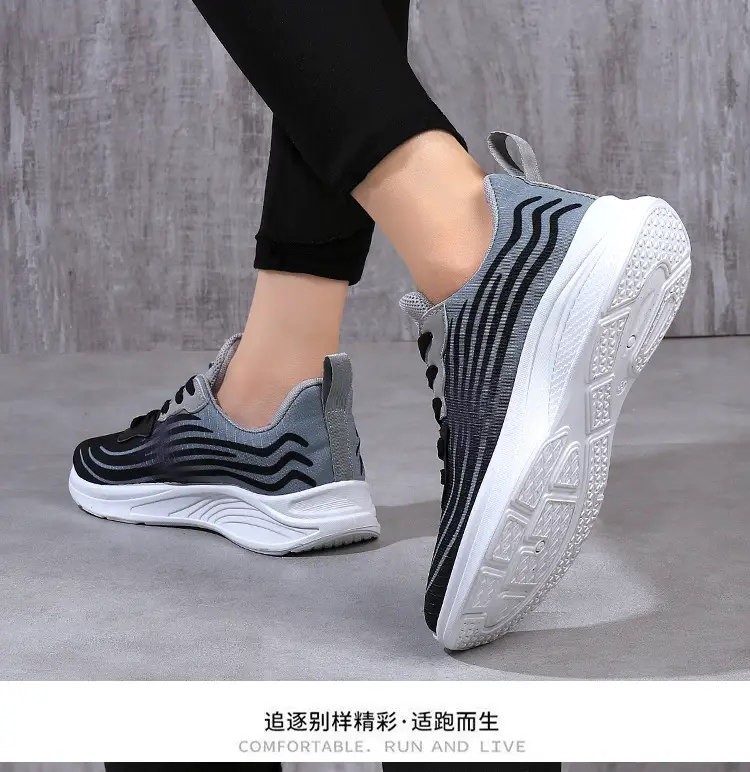 Women Purple Striped Running Shoes 2024 — feature 23