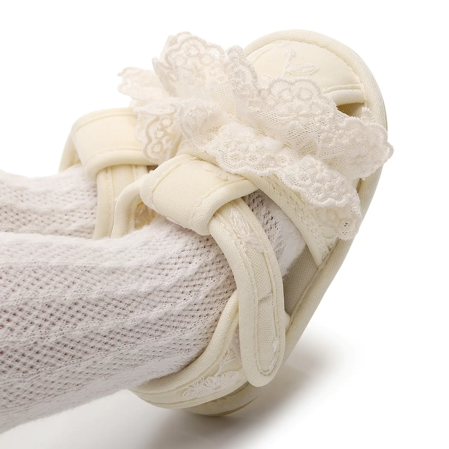 Baby Lace Bow Sandals for Girls 1-2 Years — feature 5
