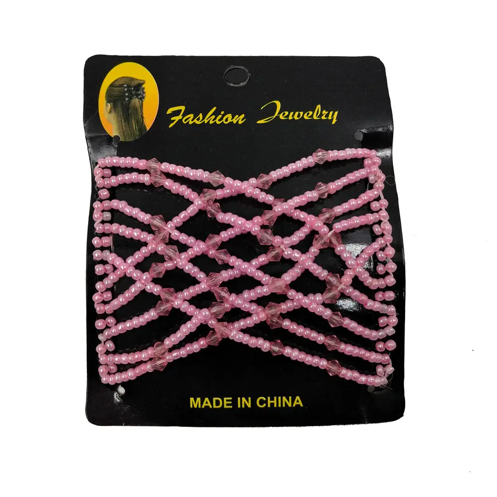 Crystal Cross-Crystal Hair Comb for Styling and Protection