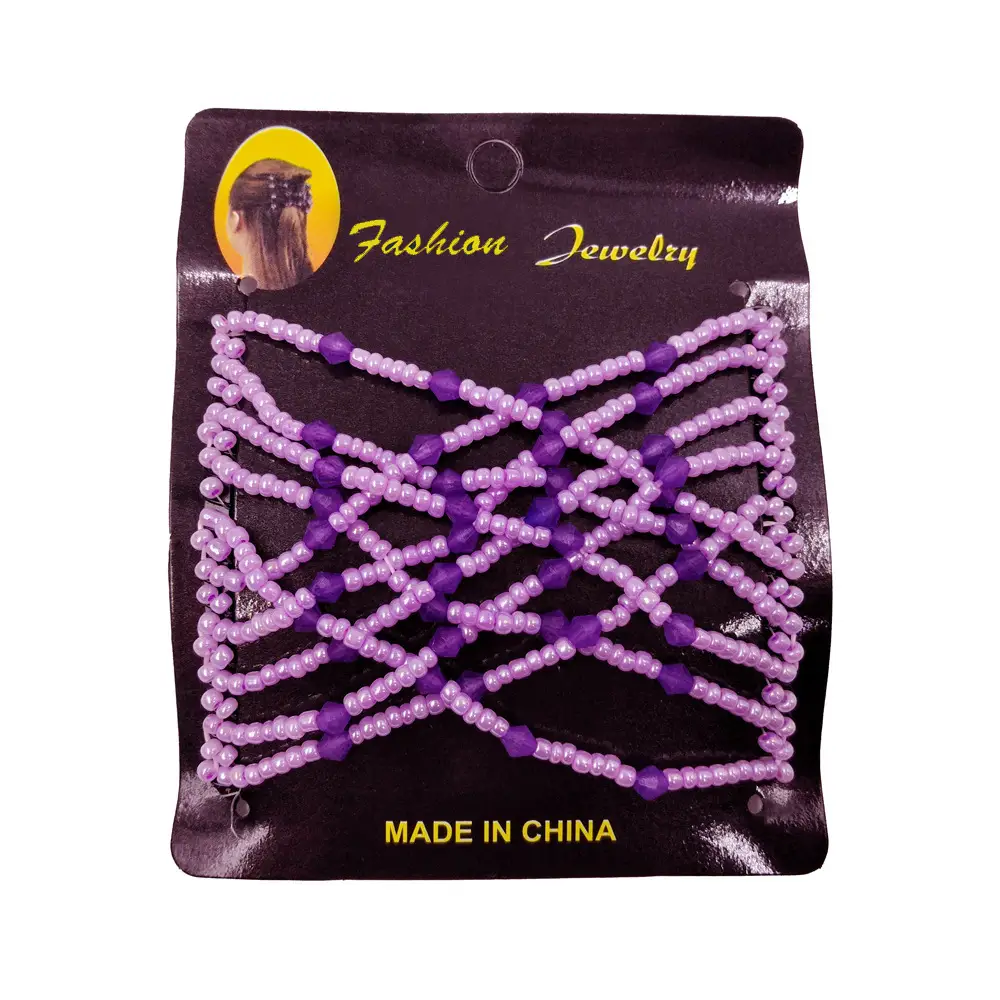 Crystal Cross-Crystal Hair Comb for Styling and Protection