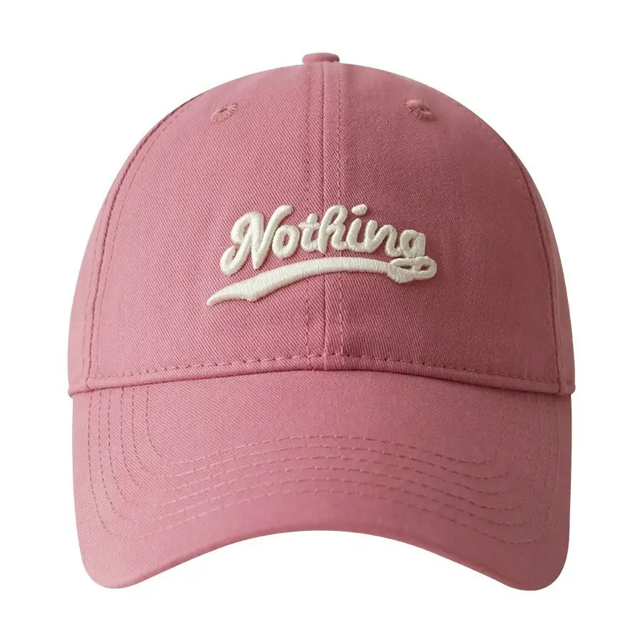 Korean Style Embroidered Peaked Cap for Men Women - Image 11