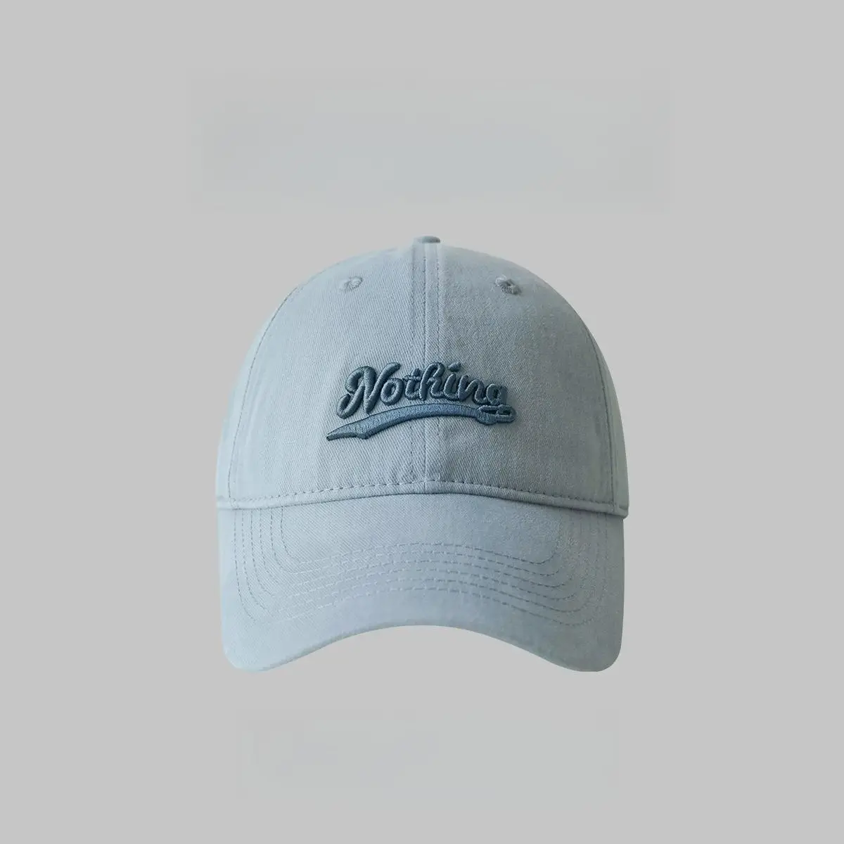 Korean Style Embroidered Peaked Cap for Men Women - Image 3