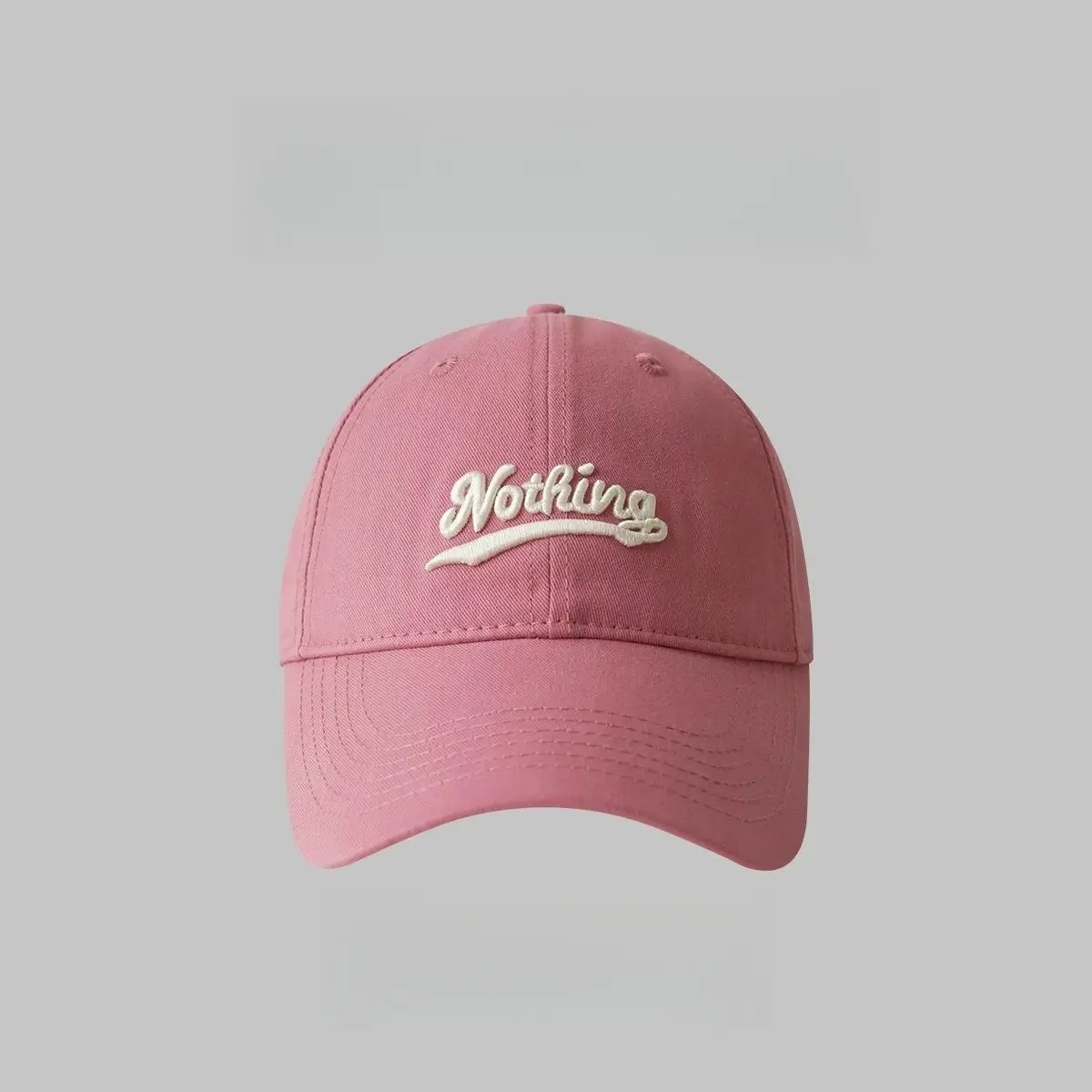 Korean Style Embroidered Peaked Cap for Men Women - Image 4