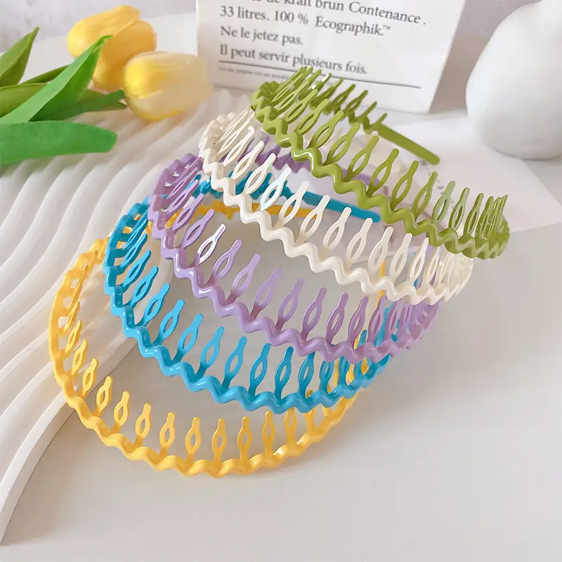 Frosted Pressure Hair Hoop Women's Hair Stamp - Image 6