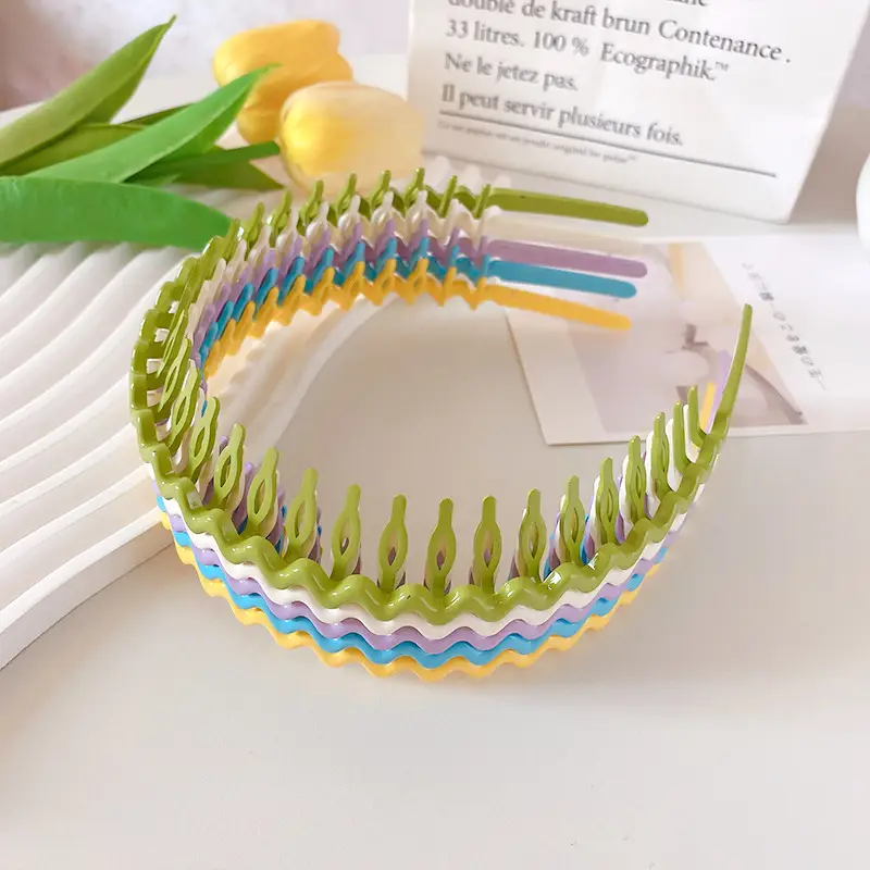 Frosted Pressure Hair Hoop Women's Hair Stamp - Image 9