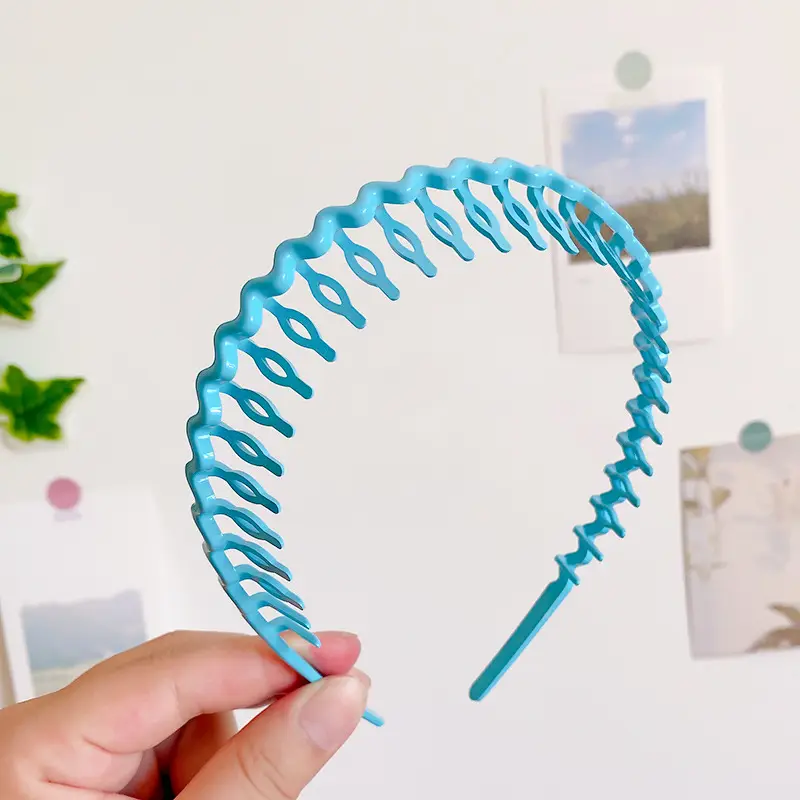Frosted Pressure Hair Hoop Women's Hair Stamp - Image 2