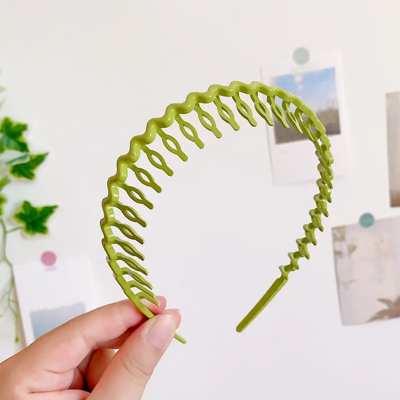 Frosted Pressure Hair Hoop Women's Hair Stamp - Image 3