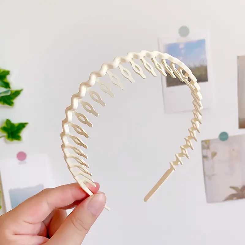 Frosted Pressure Hair Hoop Women's Hair Stamp - Image 4