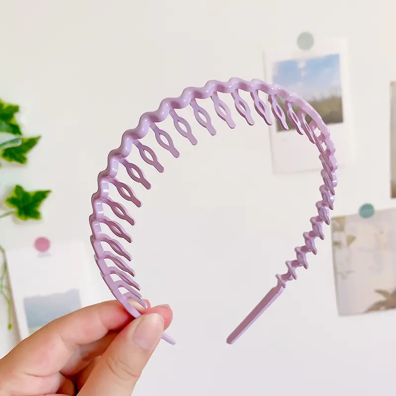 Frosted Pressure Hair Hoop Women's Hair Stamp - Image 5