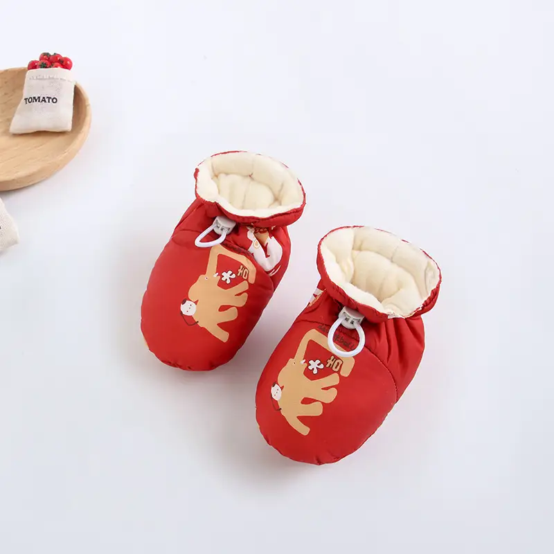 Newborn Baby Warm Pre-Step Shoes Winter Soft Sole