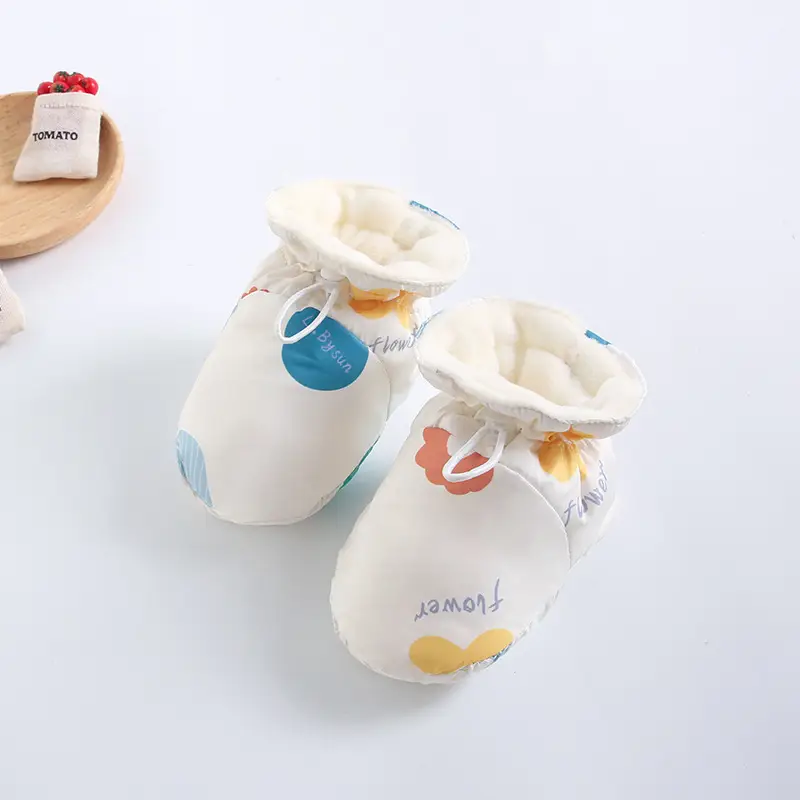 Newborn Baby Warm Pre-Step Shoes Winter Soft Sole