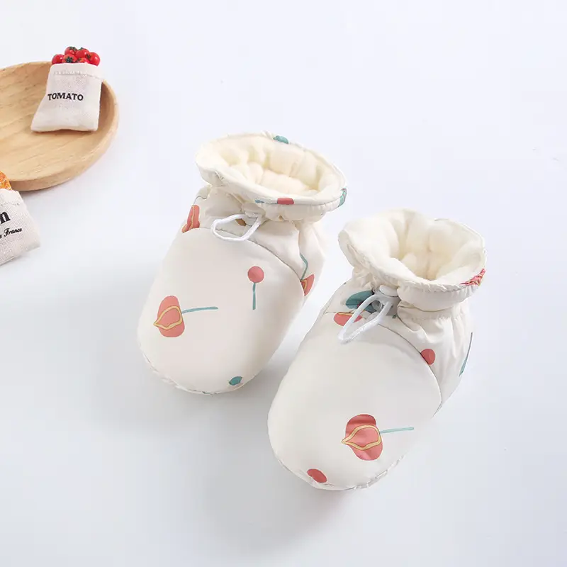 Newborn Baby Warm Pre-Step Shoes Winter Soft Sole