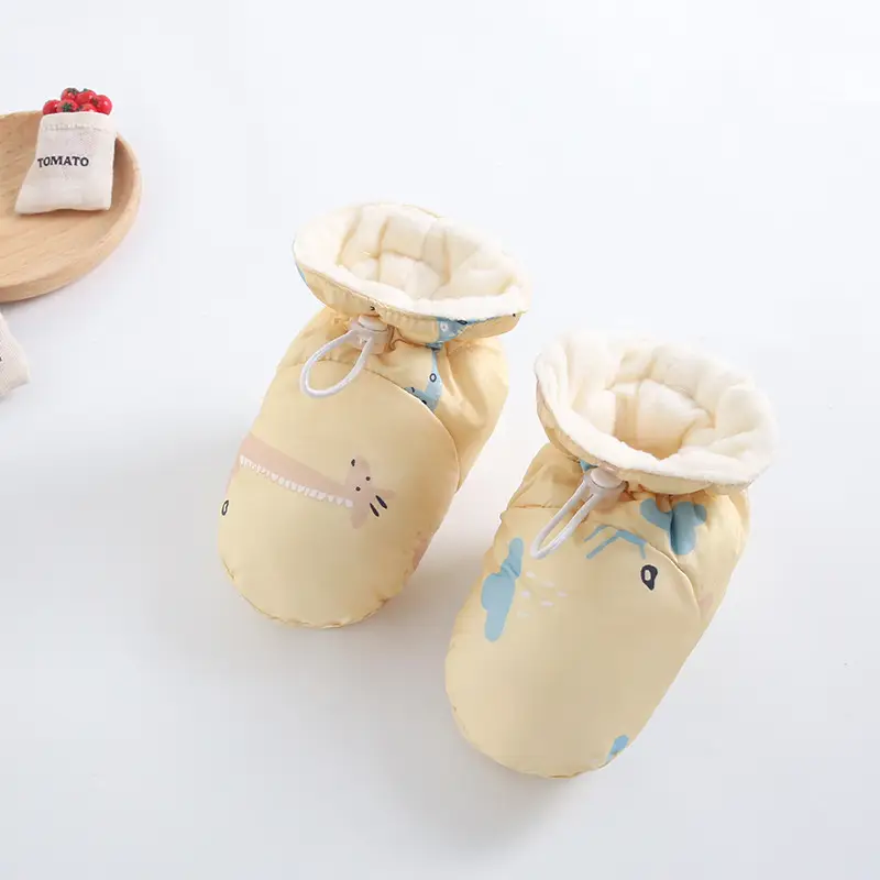 Newborn Baby Warm Pre-Step Shoes Winter Soft Sole