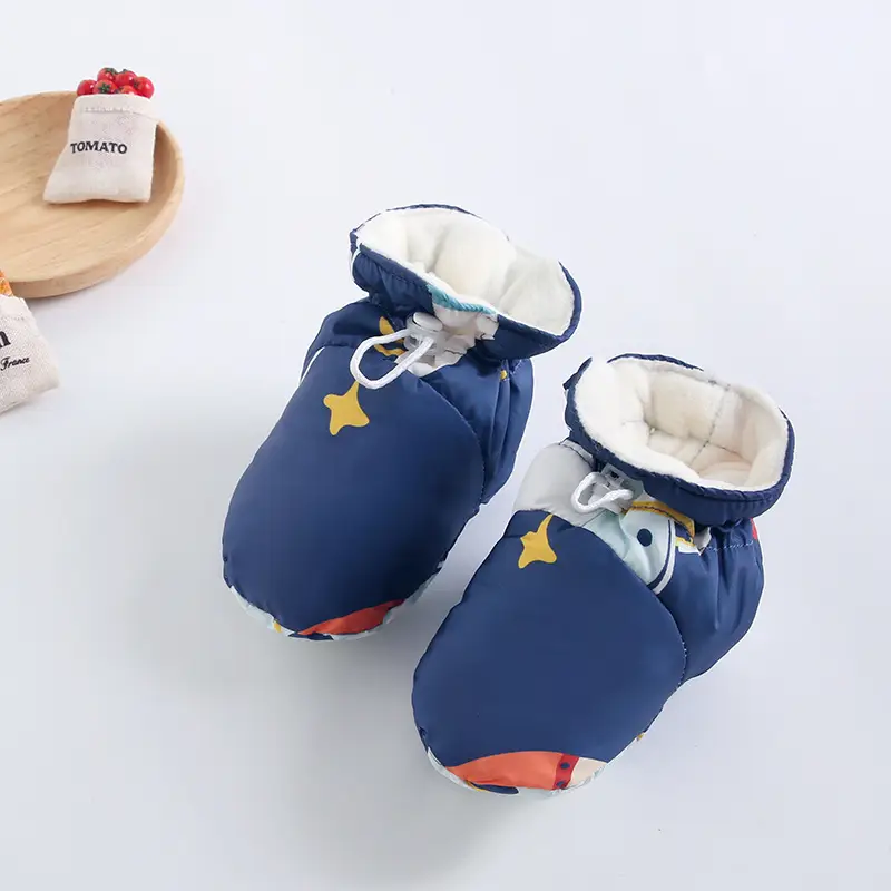Newborn Baby Warm Pre-Step Shoes Winter Soft Sole