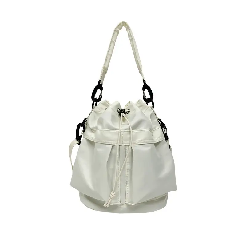 Black Nylon Shoulder Bag for Women Large Capacity - Image 14