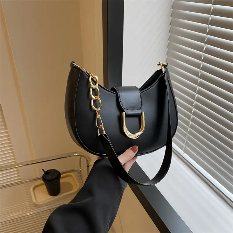 Pink Leather Shoulder Bag for Women 2023