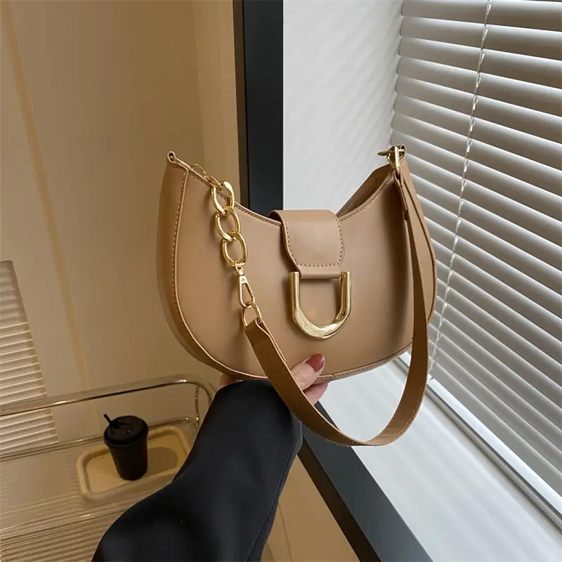 Pink Leather Shoulder Bag for Women 2023