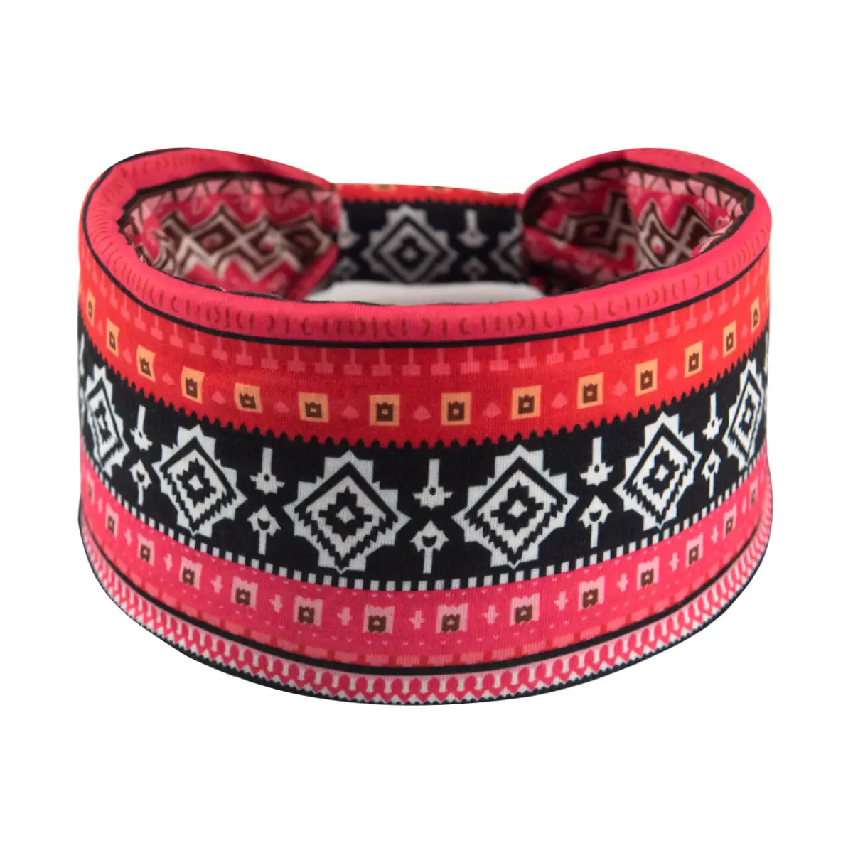 New Bohemian Printed Yoga Hair Band Wide Elastic Headband - Image 5