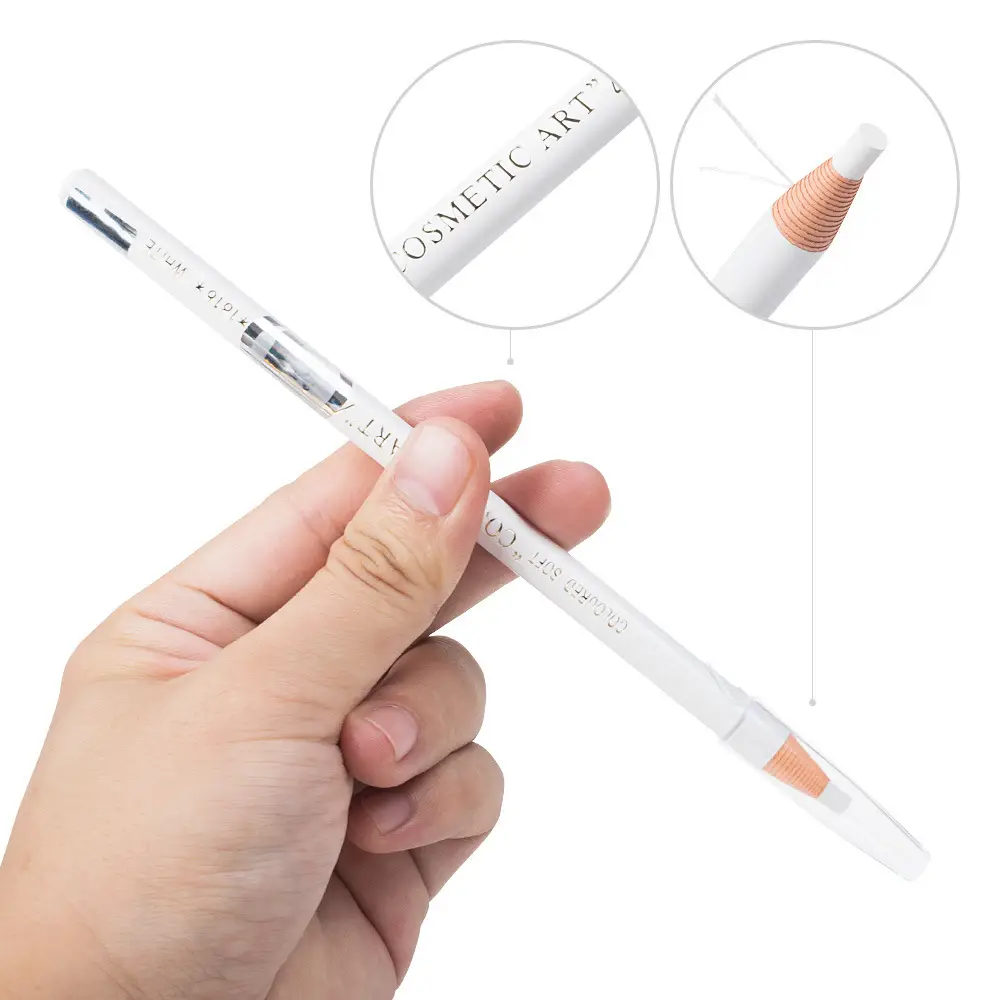 Waterproof White Eyeliner Pencil Non-Blooming