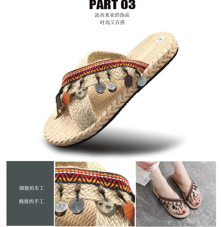 Eva Hand-Woven Ethnic Slippers Women Summer — feature 11