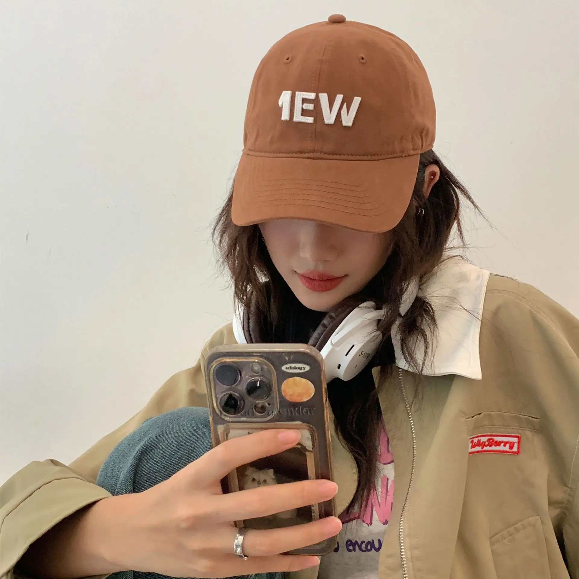 Women Navy Blue New Look Baseball Cap - Image 7