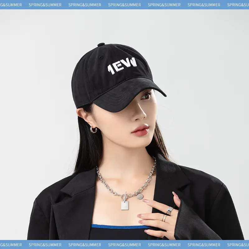 Women Navy Blue New Look Baseball Cap - Image 10